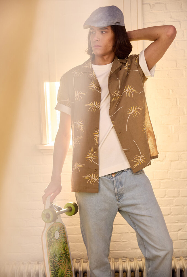 Lichtblauwe relaxed jeans Chris Jack & Jones