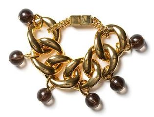 Laurence Delvallez Gold fumé armband