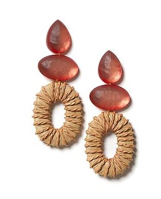 Laurence Delvallez Liso oorbellen coral