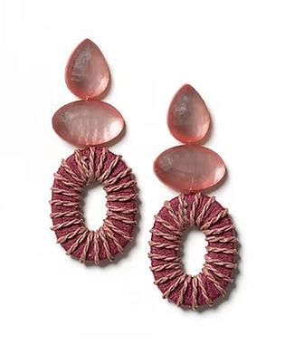 Laurence Delvallez Liso oorbellen blush