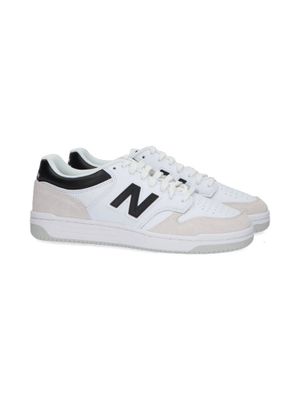 White/black lage sneakers New Balance