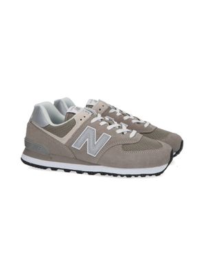 Grijze lage sneakers New Balance