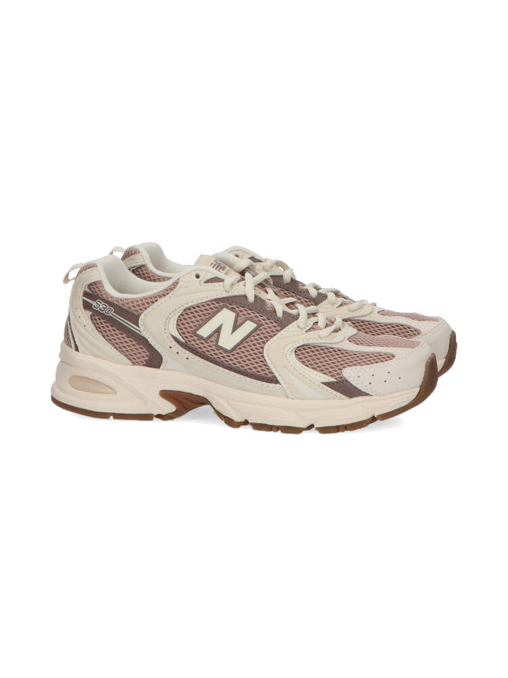 Stijlvolle sneaker, bisque met earth shadow, model 530 New Balance