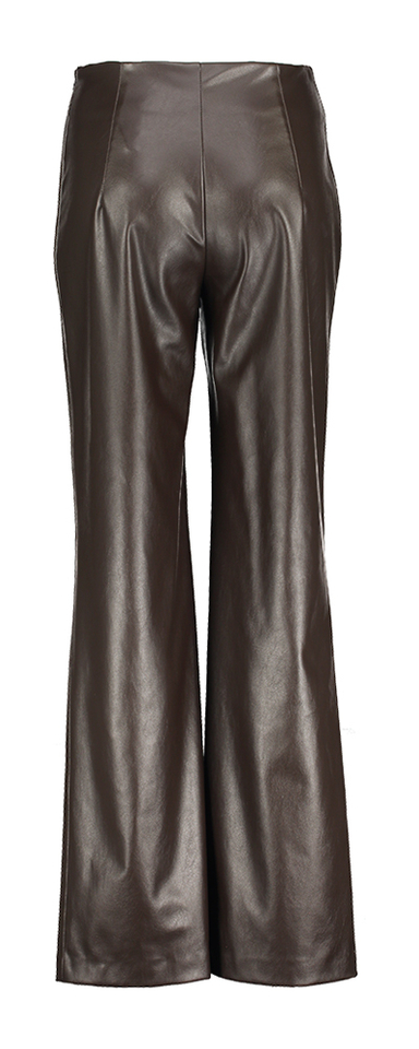Bruine broek in leather look Kyle Oscar
