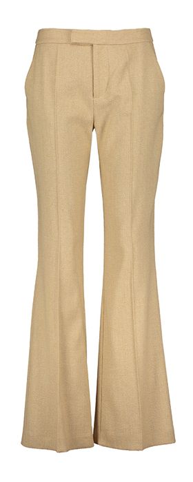 Beige geklede broek Layla Oscar