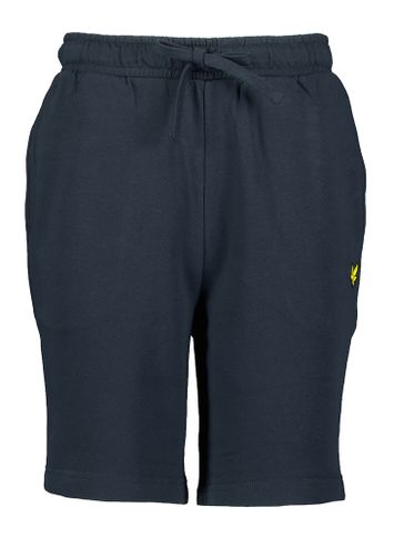 Donkerblauwe katoenen short Lyle & Scott
