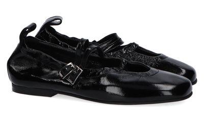Zwarte ballerina's Anne onix Alohas
