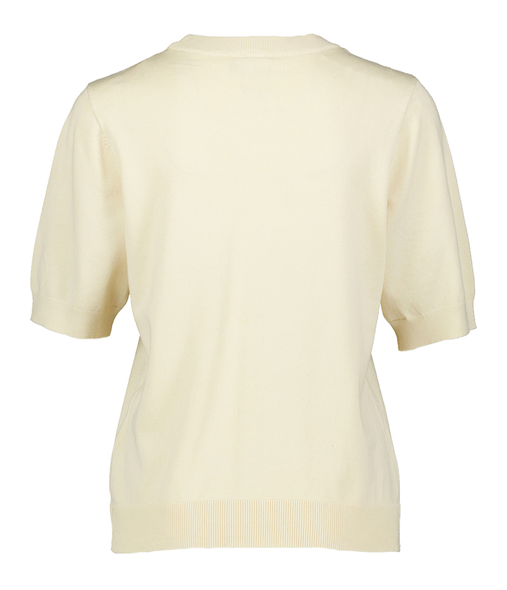 Beige trui met korte mouwen Yaslena Y.A.S