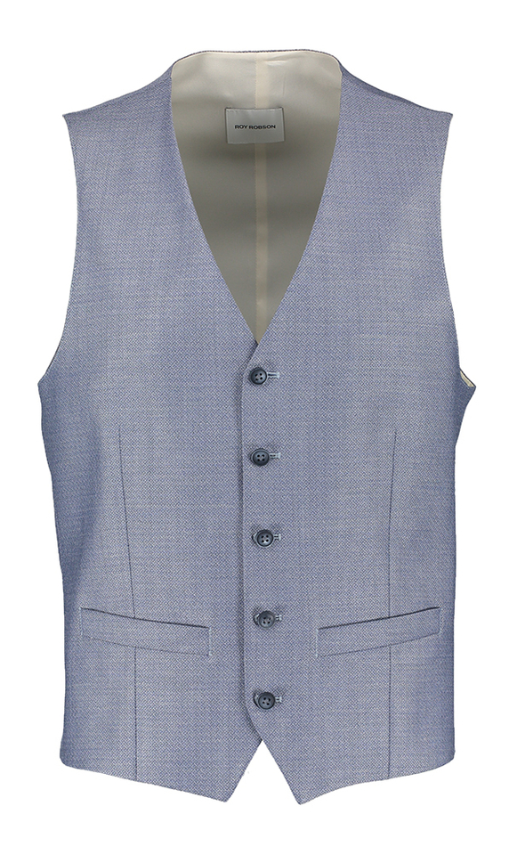 Blauwe ondervest Roy Robson