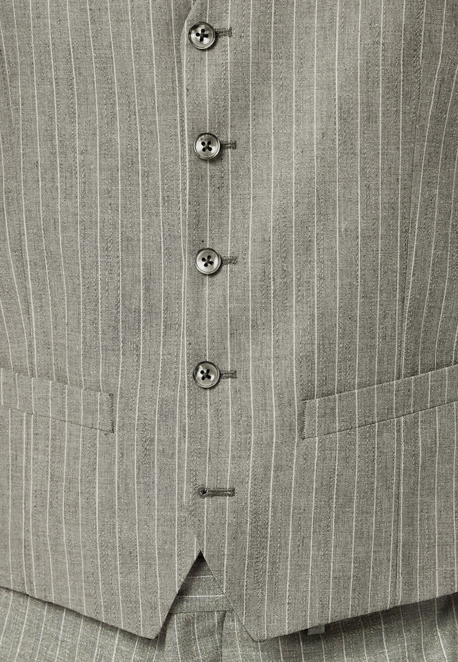 Groen gestreepte ondervest Roy Robson 