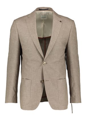 Roy robson Bruine kostuumvest regular fit