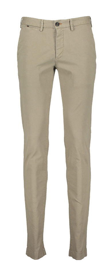 Sand beige katoenen broek Sidney Zilton
