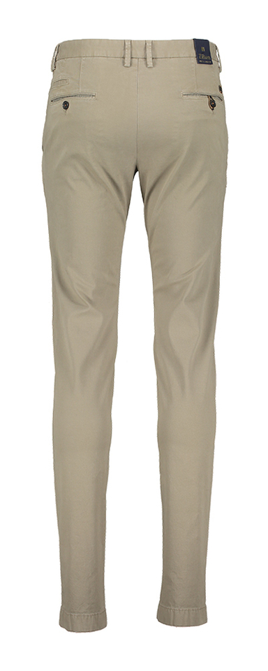 Sand beige katoenen broek Sidney Zilton
