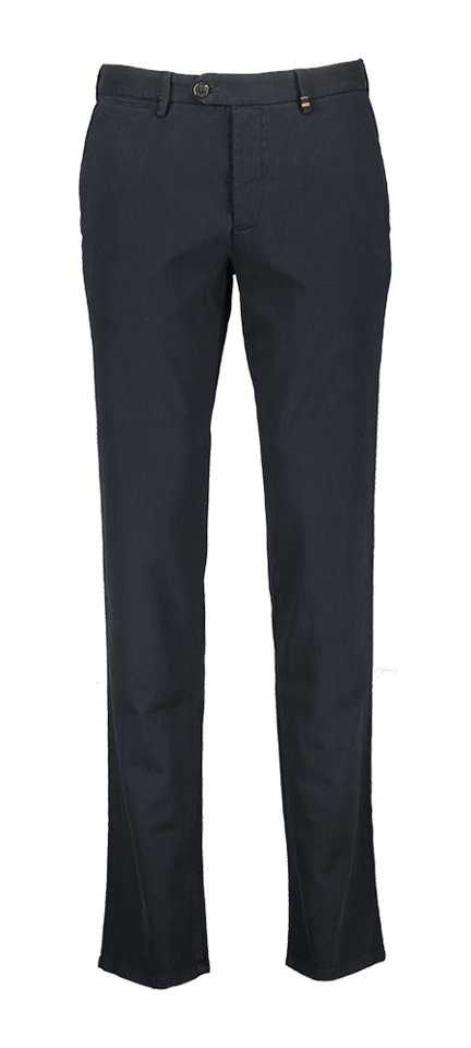 Night blue katoenen broek Magnus Zilton
