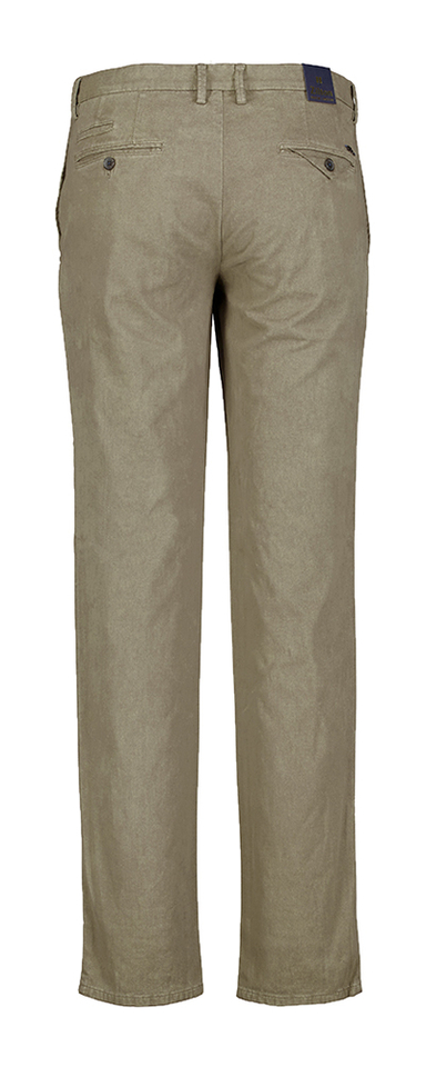 Wood kleurige chino Magnus Zilton