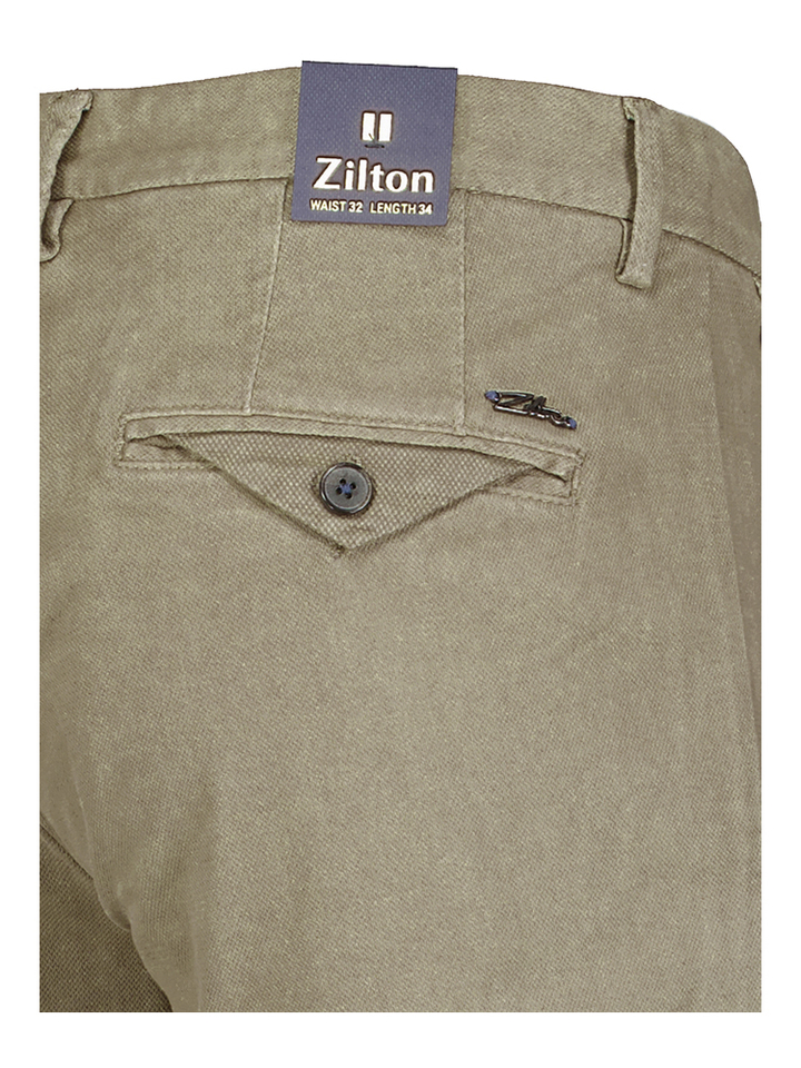 Wood kleurige chino Magnus Zilton