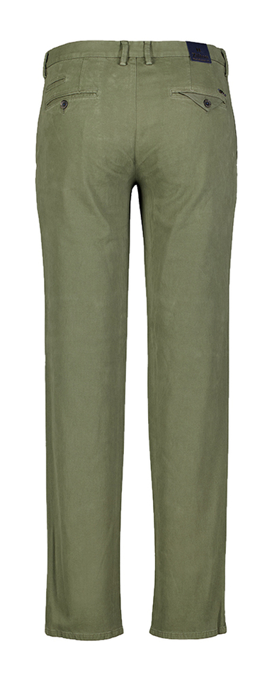 Kaki groen slim fit chino Magnus Zilton