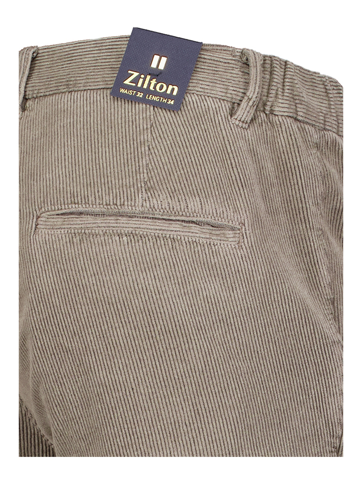 Beige broek in ribfluweel Elliot Zilton