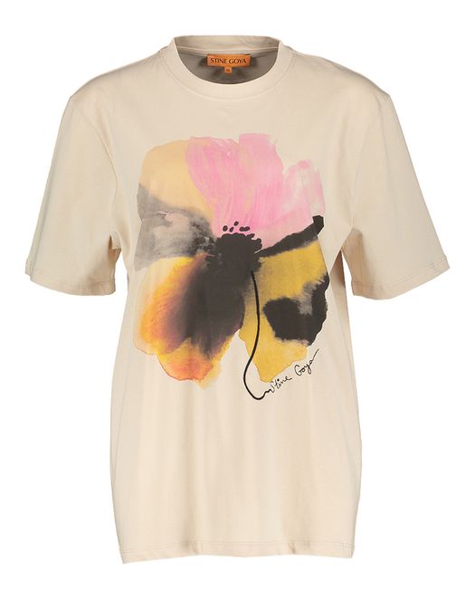 Pastel petals t-shirt Stine Goya