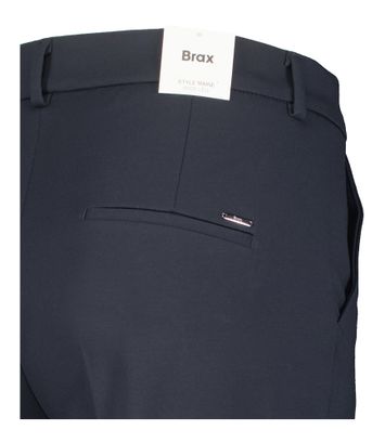 Donkerblauwe geklede broek Brax