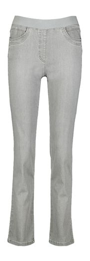 Grijze broek met elastiek Pamina Raphaela