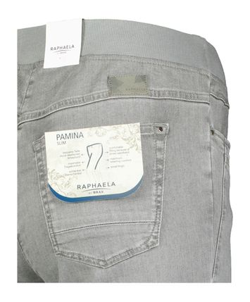 Grijze broek met elastiek Pamina Raphaela