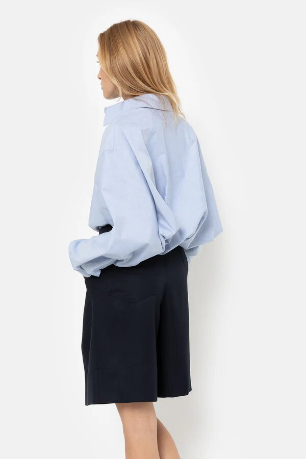 Blauwe bloes met wijde mouwen Mason Ame