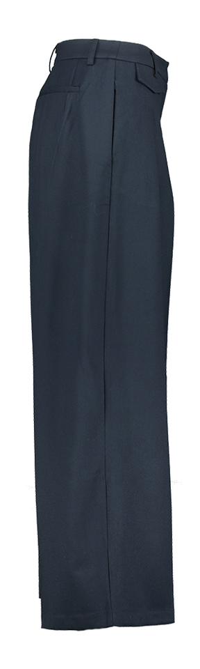 Blauwe wijde broek Michel âme