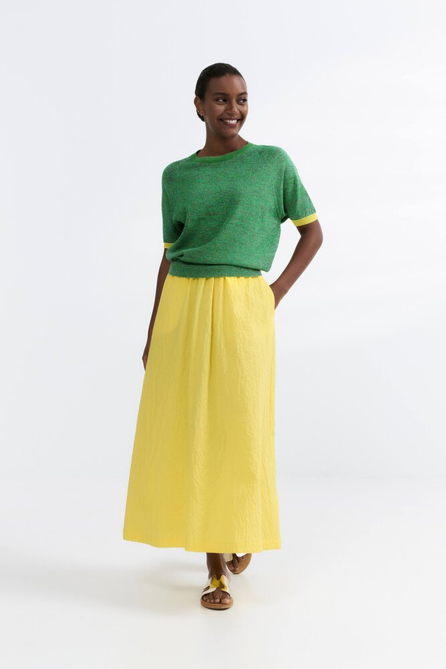 Geel lange rok Lorita HER 