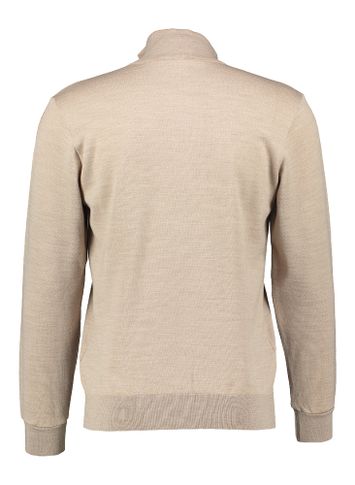 Beige trui met rits Paul&Shark 