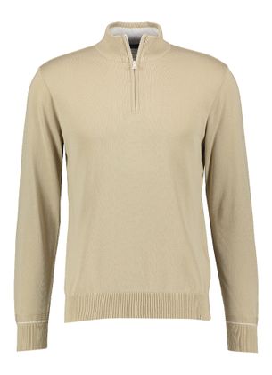 Paul & Shark Beige pull met rits in de kraag Paul&Shark