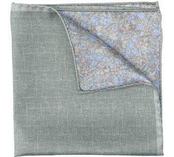 Groenkleurige pochette Profuomo