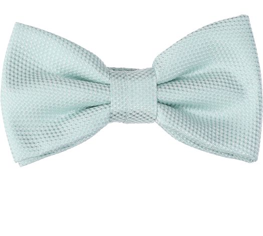 Muntgroene strik in structuur Profuomo