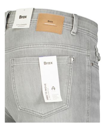 Licht grijze slim bootcut jeans Shakira Brax