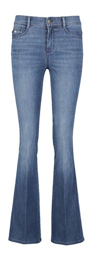 Donkerblauwe slim bootcut jeans Shakira Brax 