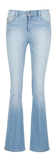Licht blauwe slium bootcut met gouden detail aan de zak Shakira Brax