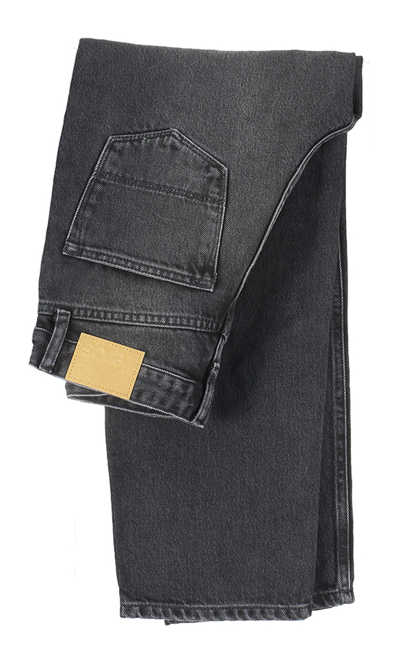 Donkergrijze tapered jeans Bellerose Boys 