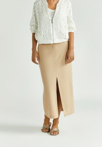 Beige rok Roelke Xandres