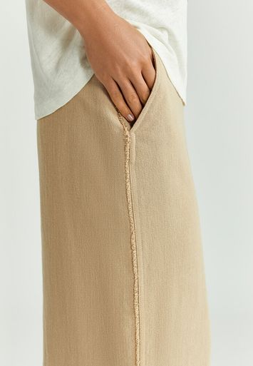 Beige rok Roelke Xandres