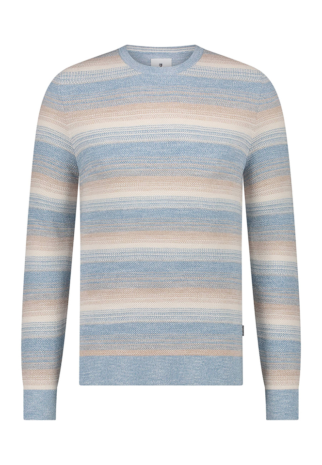 Gespikkelde trui met ronde hals en lange mouwen State Of Art 