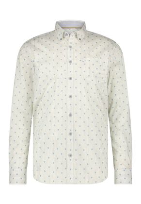 State of Art Print katoenen hemd (regular fit) met lange mouwen