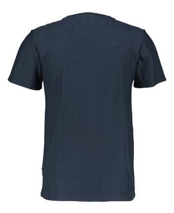 Donkerblauwe katoenen t-shirt State Of Art 