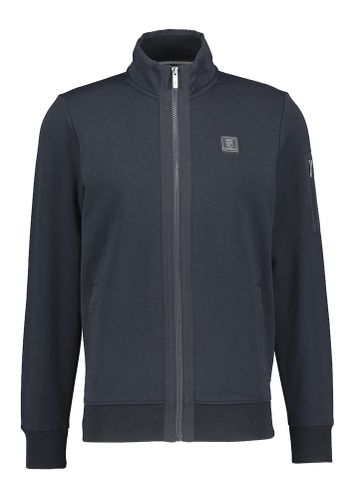 Donkerbauwe gilet met rits State Of Art 