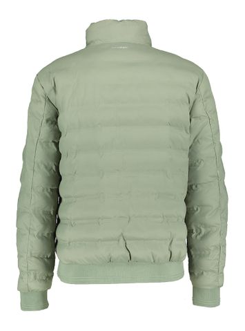 Beige omkeerbare jas met kaki binnenkant State Of Art 