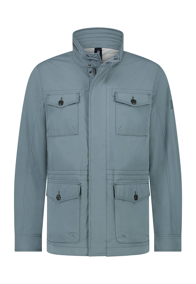 Blauwe jas met zakken State Of Art 