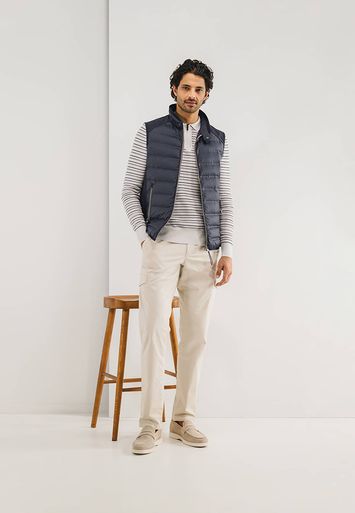 Donkerblauwe bodywarmer State Of Art 