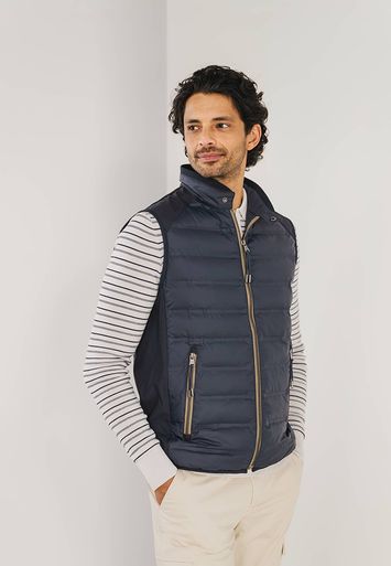 Donkerblauwe bodywarmer State Of Art 