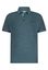 Petrol blauw gespikkelde polo State Of Art 