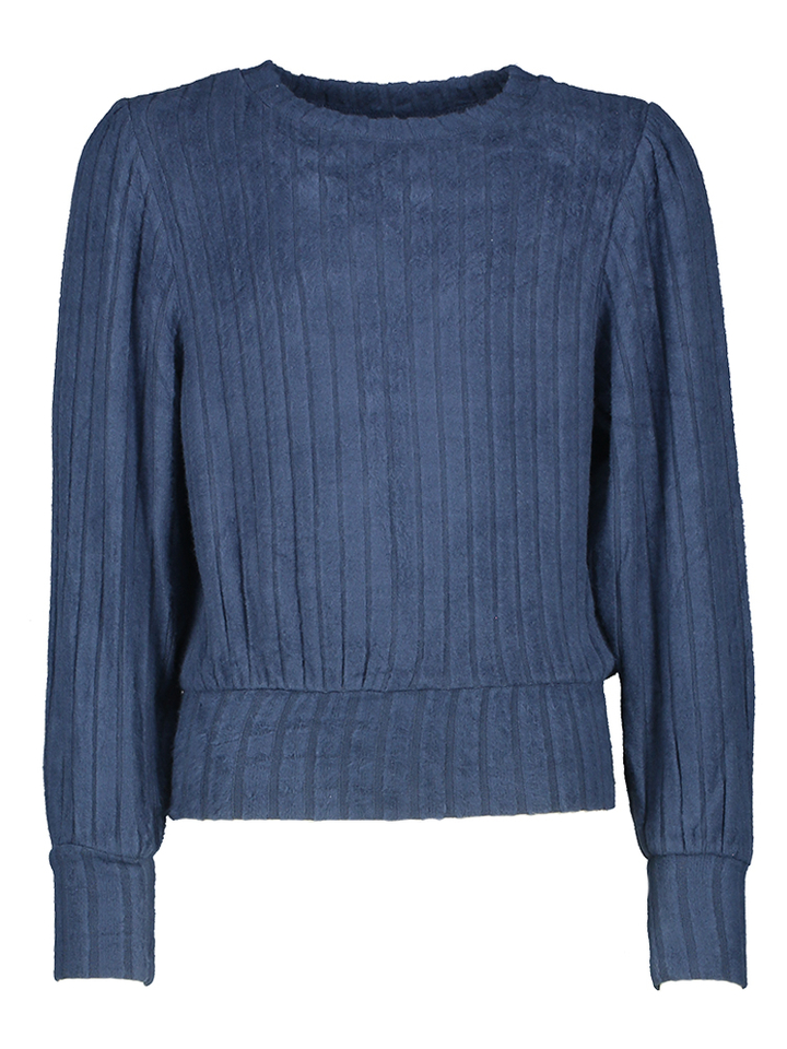 Blauwe zachte pull  AO76