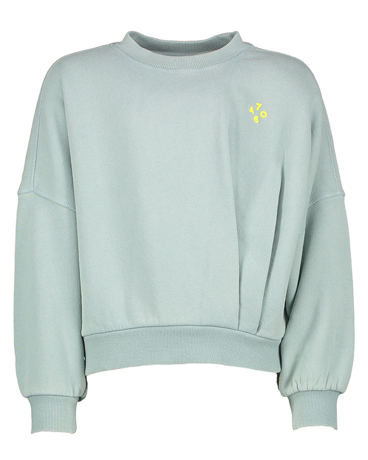 Licht blauwe oversized sweater AO76
